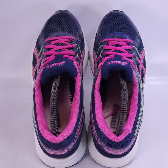 Asics Gel-Contend 3 Athletic Training Shoe Womens Size 8 T5F9Q Blue Pink White - Picture 4 of 9